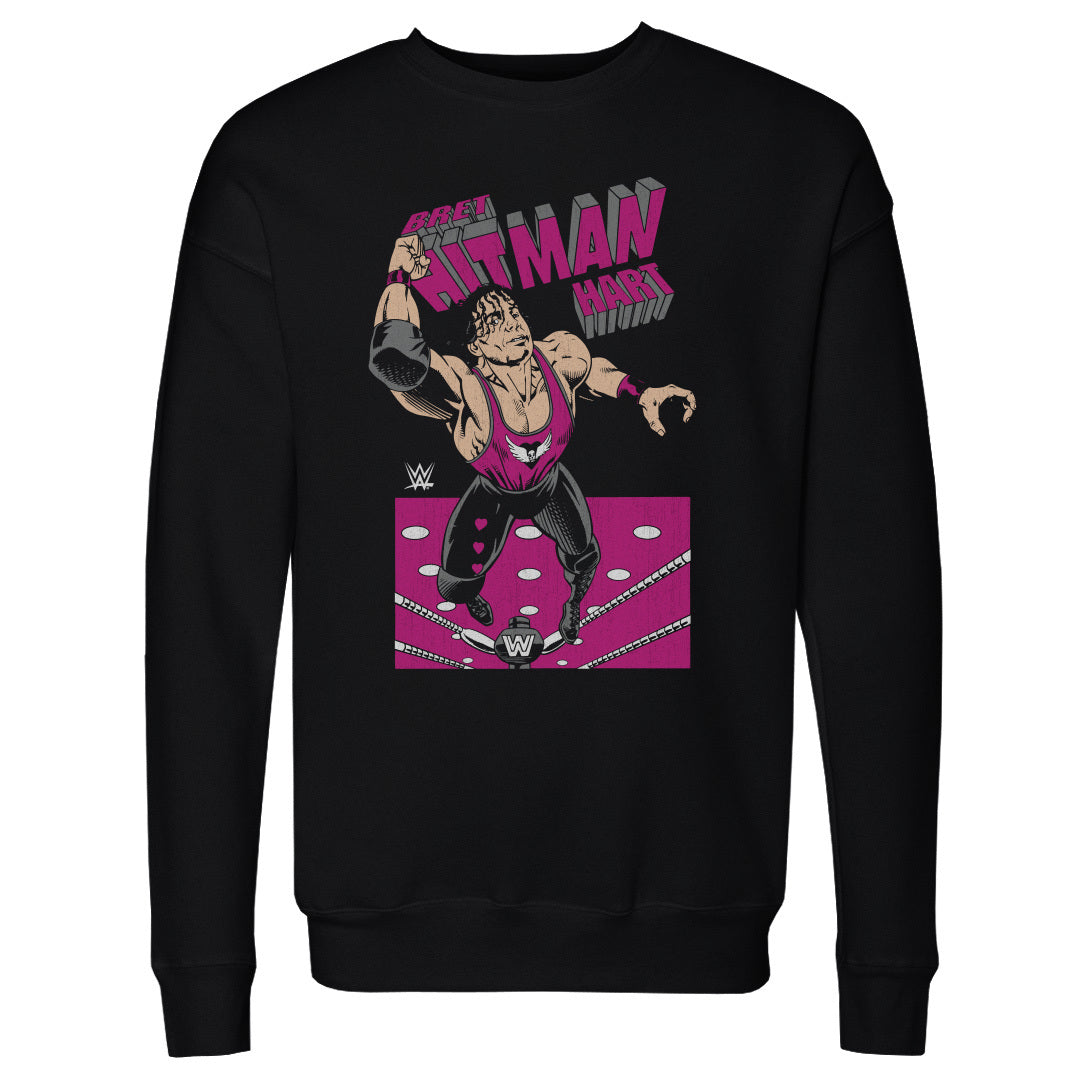 Bret Hart Men's Crewneck Sweatshirt | 500 LEVEL
