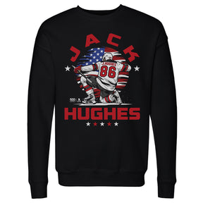 Jack Hughes Men's Crewneck Sweatshirt | 500 LEVEL