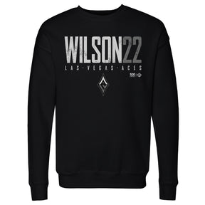 A'ja Wilson Men's Crewneck Sweatshirt | 500 LEVEL