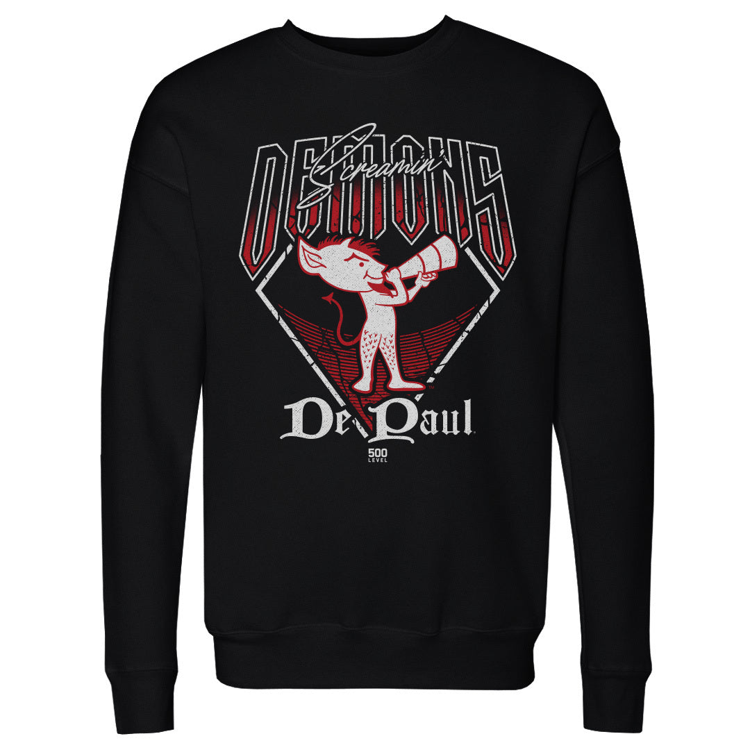 DePaul Blue Demons Men's Crewneck Sweatshirt | 500 LEVEL