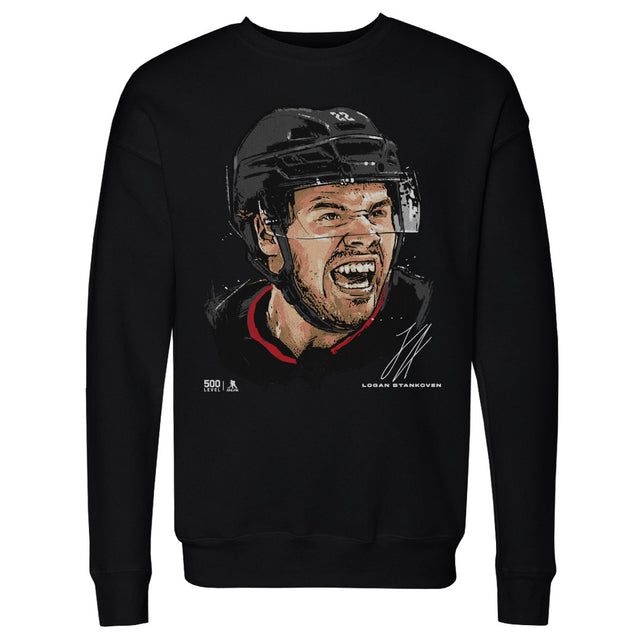 Logan Stankoven Men's Crewneck Sweatshirt | 500 LEVEL