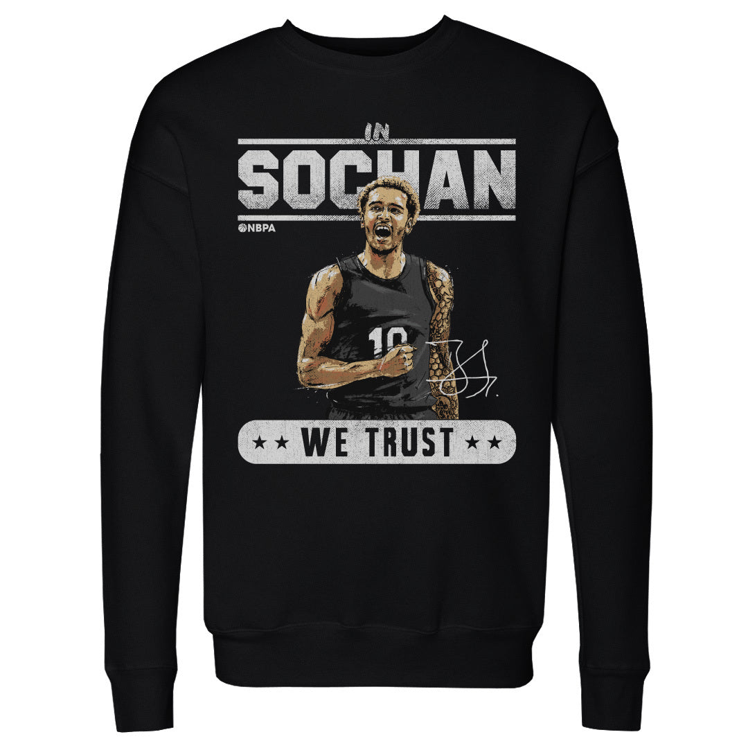 Jeremy Sochan Men's Crewneck Sweatshirt | 500 LEVEL