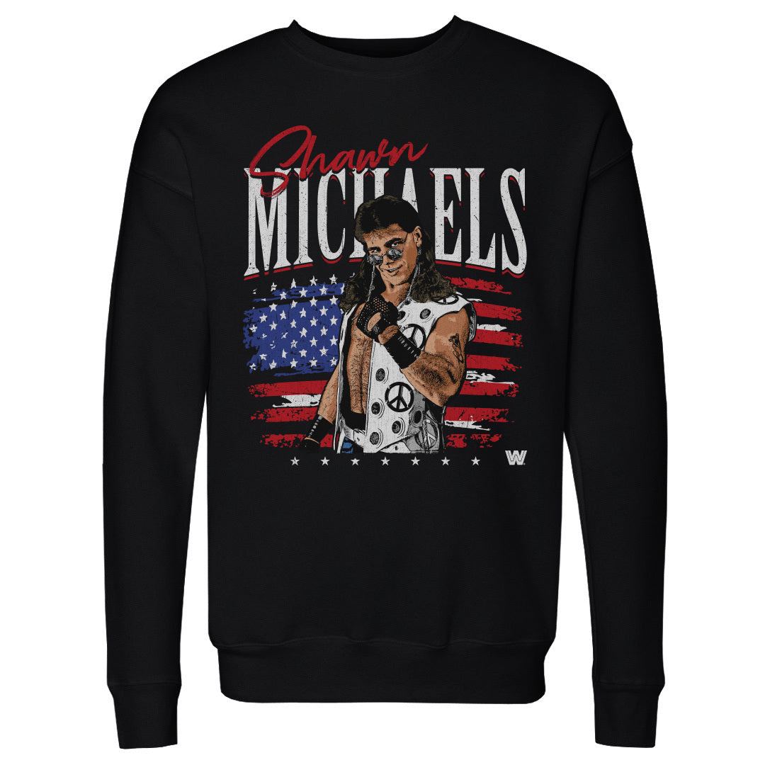 Shawn Michaels Men's Crewneck Sweatshirt | 500 LEVEL