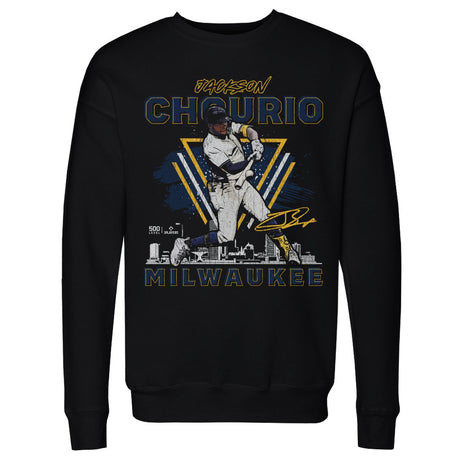 Jackson Chourio Men's Crewneck Sweatshirt | 500 LEVEL