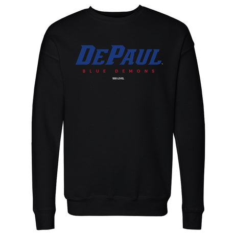 DePaul Blue Demons Men's Crewneck Sweatshirt | 500 LEVEL