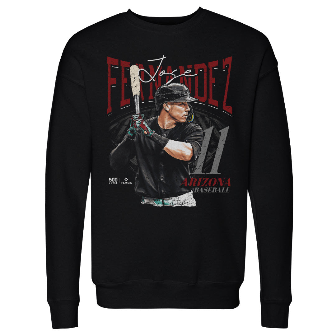 Jose Fernandez Men's Crewneck Sweatshirt | 500 LEVEL