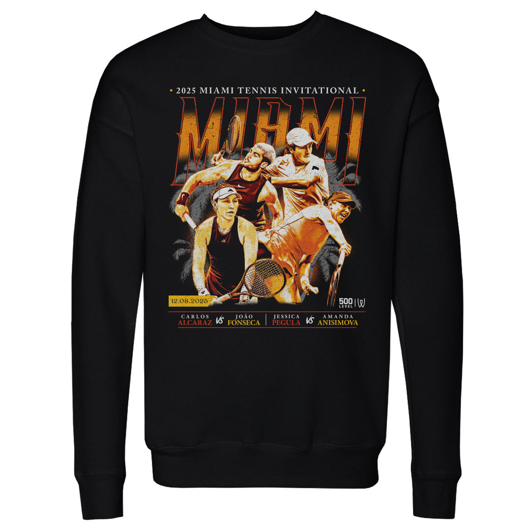 Miami Tennis Invitational Men's Crewneck Sweatshirt | 500 LEVEL