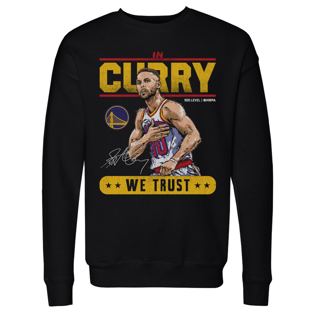 Steph Curry Men's Crewneck Sweatshirt | 500 LEVEL