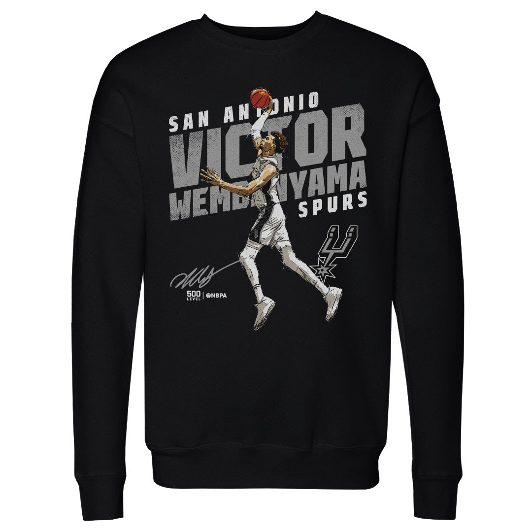 Victor Wembanyama Men's Crewneck Sweatshirt | 500 LEVEL