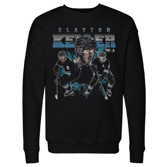 Clayton Keller Men's Crewneck Sweatshirt | 500 LEVEL