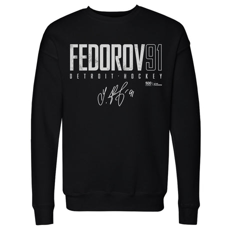 Sergei Fedorov Men's Crewneck Sweatshirt | 500 LEVEL