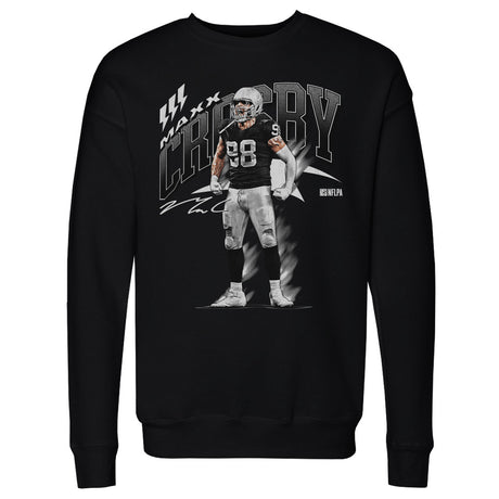 Maxx Crosby Men's Crewneck Sweatshirt | 500 LEVEL