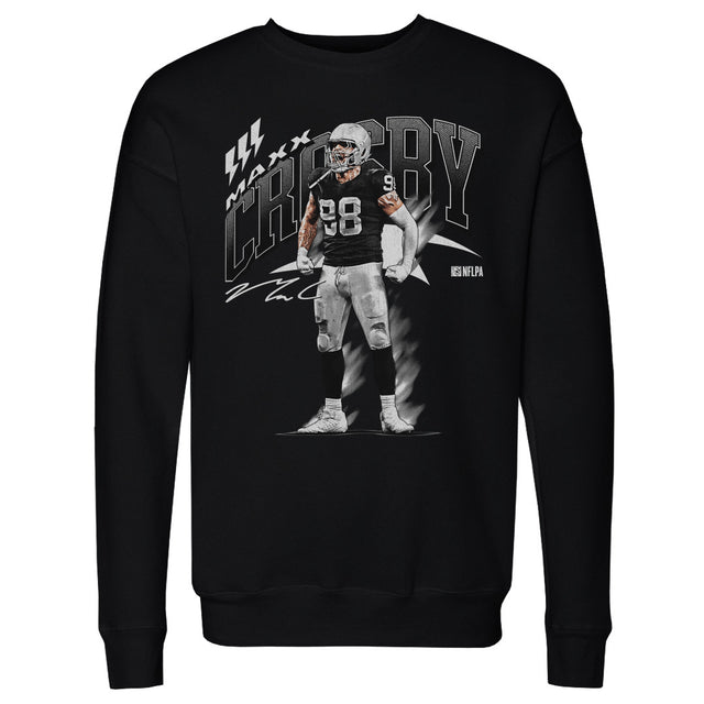 Maxx Crosby Men's Crewneck Sweatshirt | 500 LEVEL