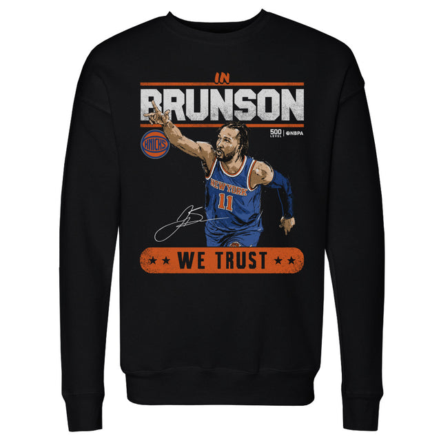 Jalen Brunson Men's Crewneck Sweatshirt | 500 LEVEL