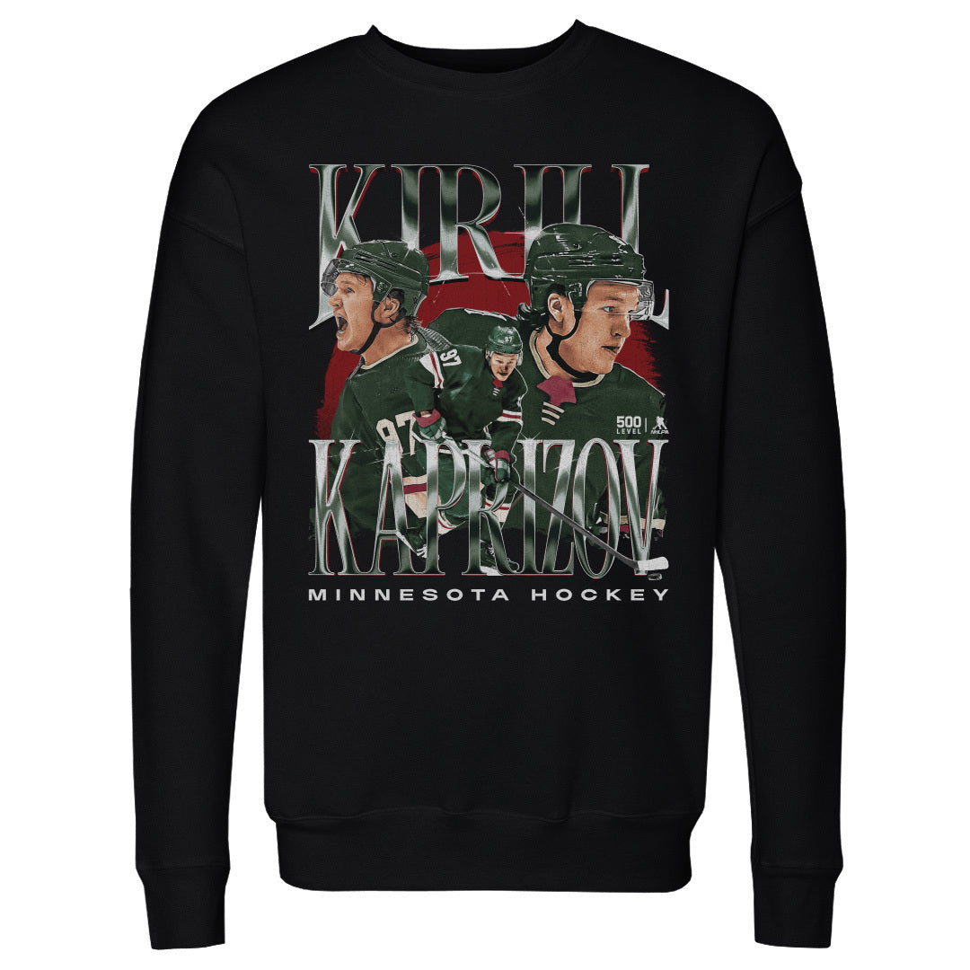 Kirill Kaprizov Men's Crewneck Sweatshirt | 500 LEVEL
