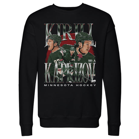 Kirill Kaprizov Men's Crewneck Sweatshirt | 500 LEVEL