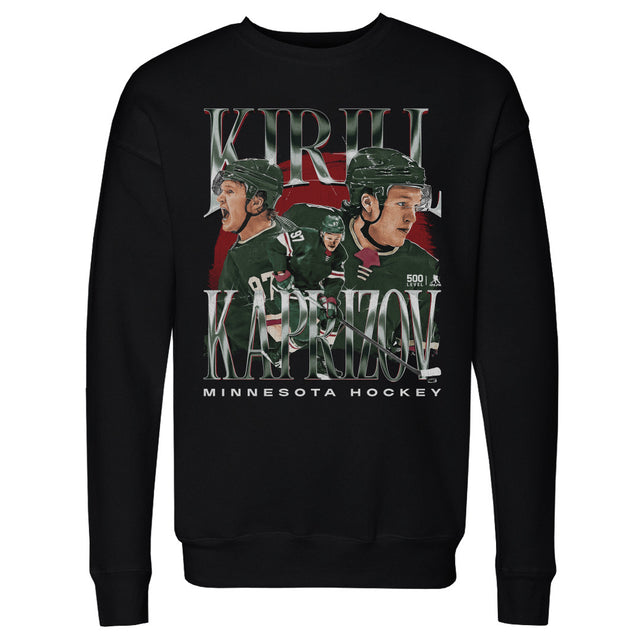 Kirill Kaprizov Men's Crewneck Sweatshirt | 500 LEVEL