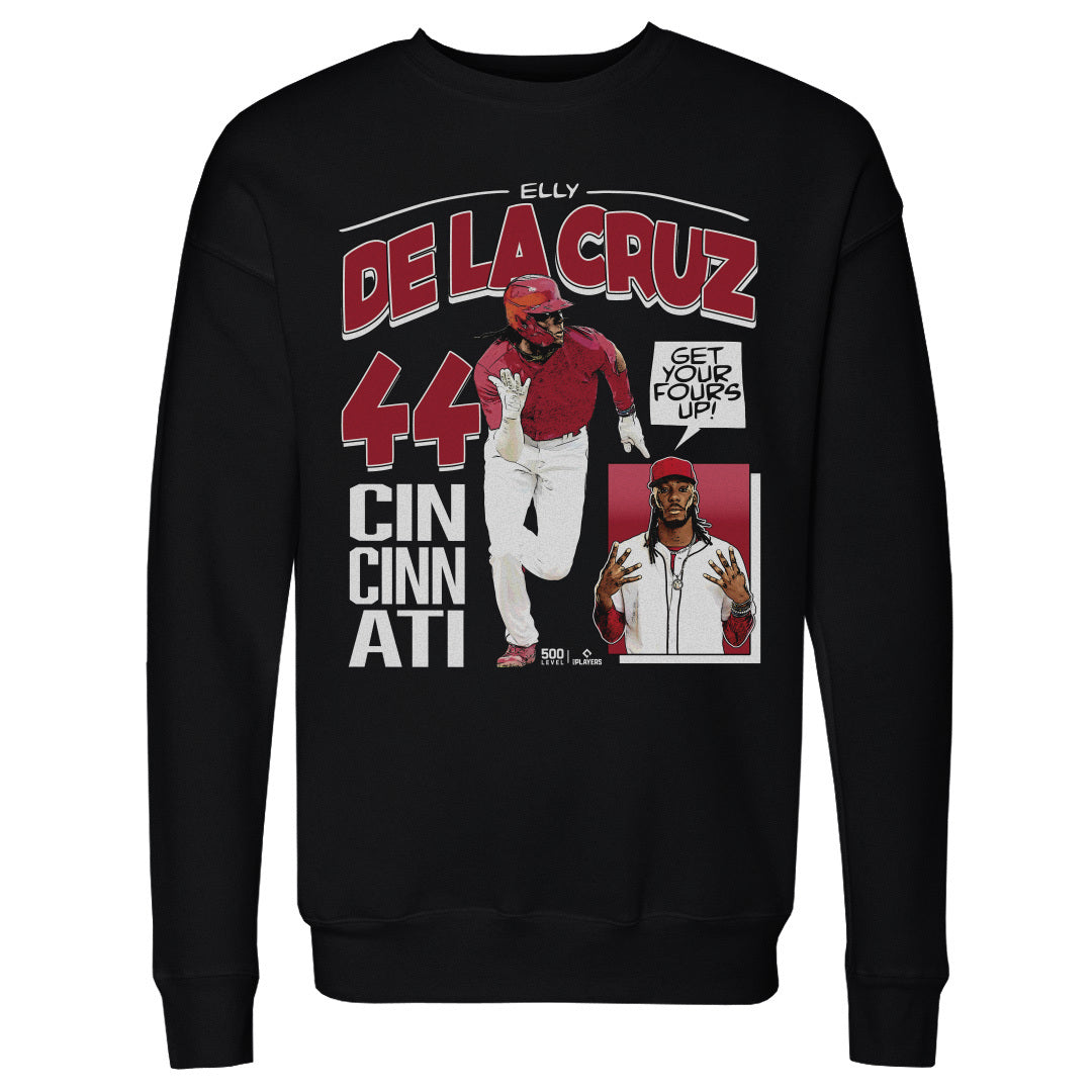 Elly De La Cruz Men's Crewneck Sweatshirt | 500 LEVEL