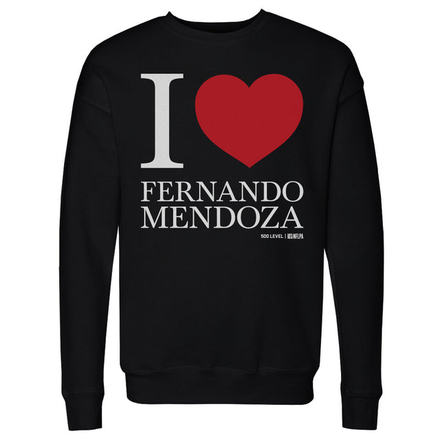 Fernando Mendoza Men's Crewneck Sweatshirt | 500 LEVEL