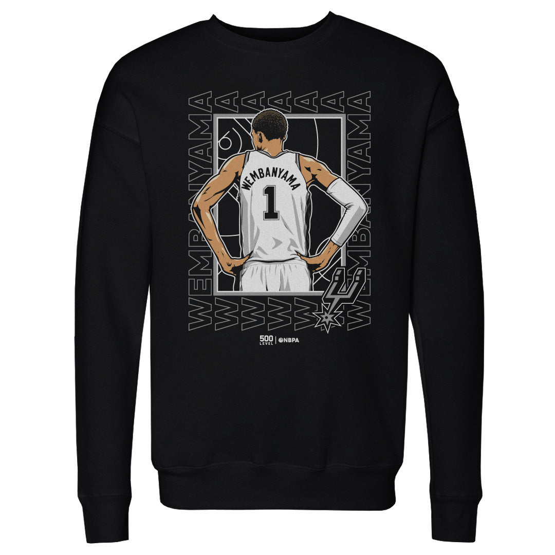 Victor Wembanyama Men's Crewneck Sweatshirt | 500 LEVEL