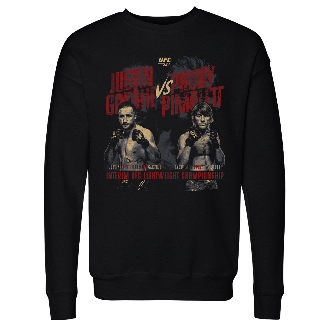 UFC 324 Men's Crewneck Sweatshirt | 500 LEVEL