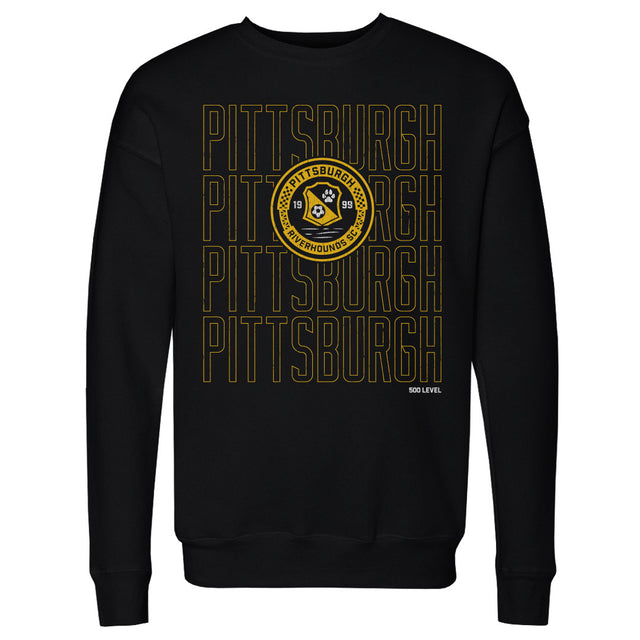 Pittsburgh Riverhounds SC Men's Crewneck Sweatshirt | 500 LEVEL