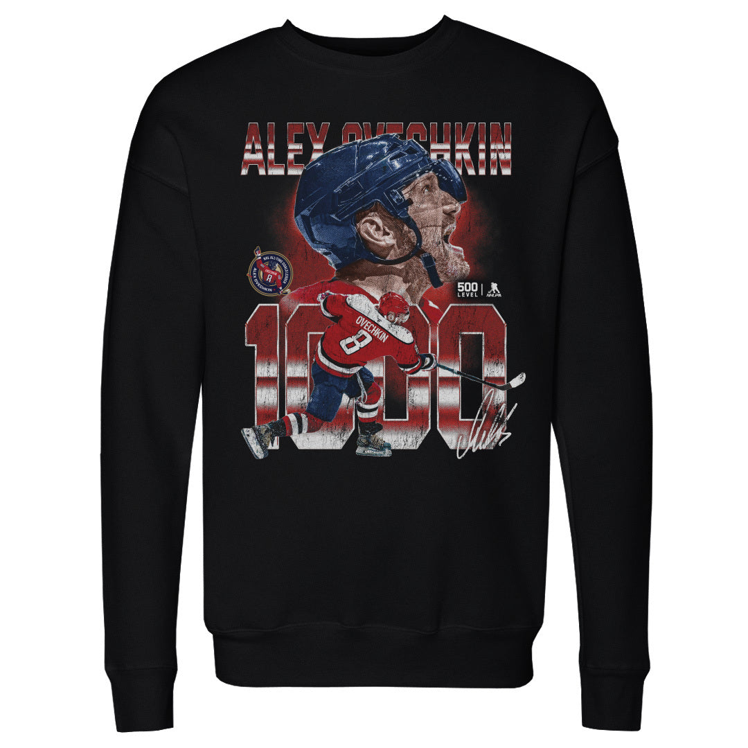 Alex Ovechkin Men's Crewneck Sweatshirt | 500 LEVEL