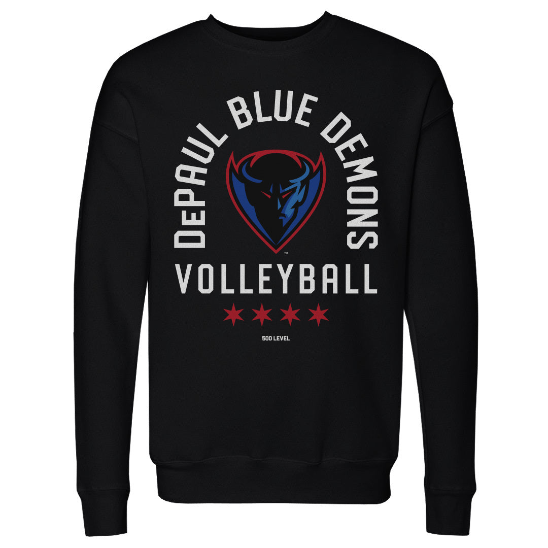 DePaul Blue Demons Men's Crewneck Sweatshirt | 500 LEVEL