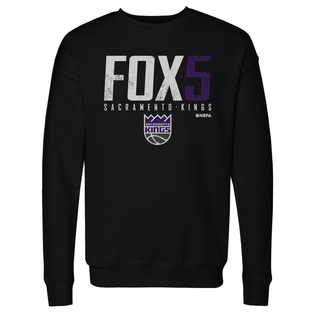 De&#39;Aaron Fox Men&#39;s Crewneck Sweatshirt | 500 LEVEL