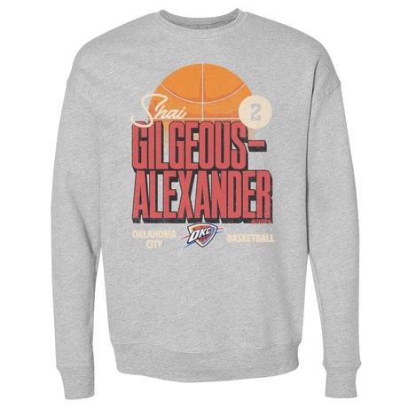 Shai Gilgeous-Alexander Men's Crewneck Sweatshirt | 500 LEVEL
