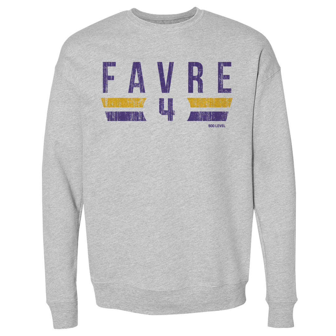 Brett Favre Men's Crewneck Sweatshirt | 500 LEVEL