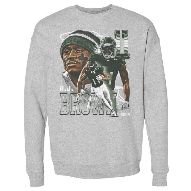 A.J. Brown Men's Crewneck Sweatshirt | 500 LEVEL