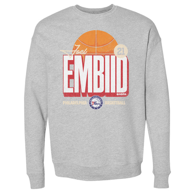 Joel Embiid Men's Crewneck Sweatshirt | 500 LEVEL