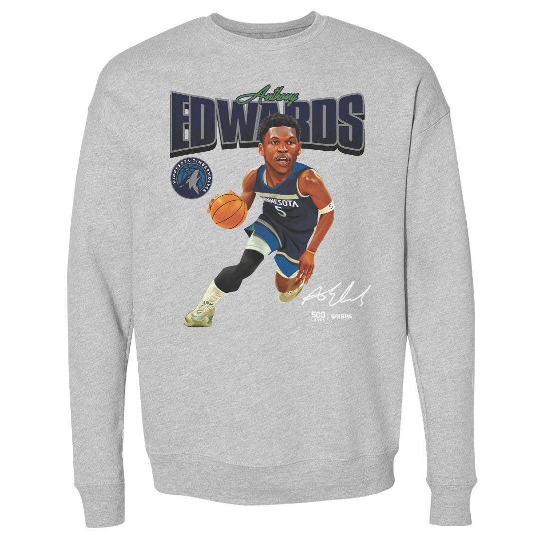 Anthony Edwards Men's Crewneck Sweatshirt | 500 LEVEL