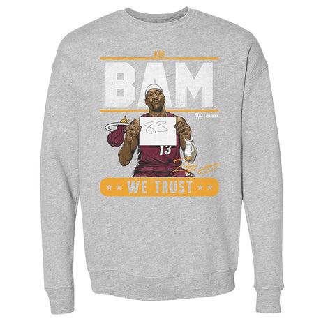 Bam Adebayo Men's Crewneck Sweatshirt | 500 LEVEL