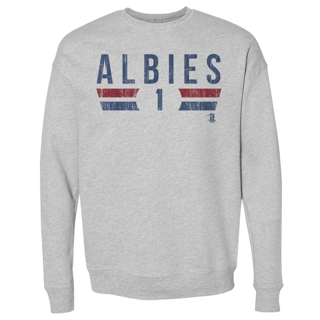 Ozzie Albies Men's Crewneck Sweatshirt | 500 LEVEL