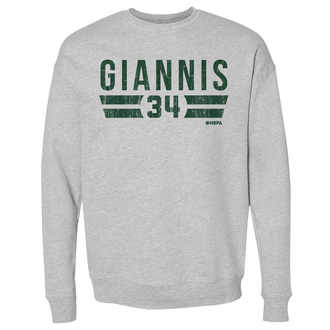 Giannis Antetokounmpo Men's Crewneck Sweatshirt | 500 LEVEL
