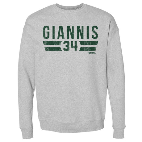 Giannis Antetokounmpo Men's Crewneck Sweatshirt | 500 LEVEL