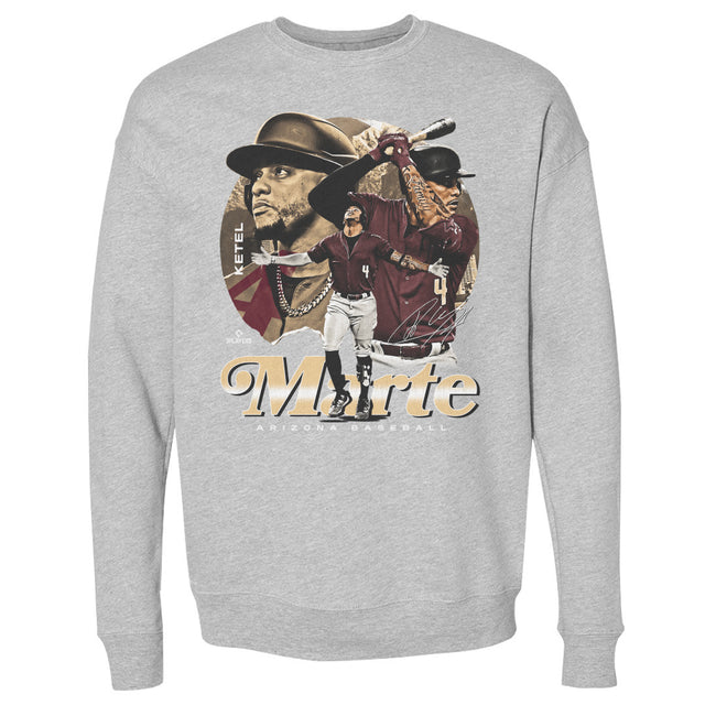 Ketel Marte Men's Crewneck Sweatshirt | 500 LEVEL