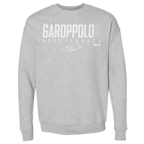 Jimmy Garoppolo Men's Crewneck Sweatshirt | 500 LEVEL
