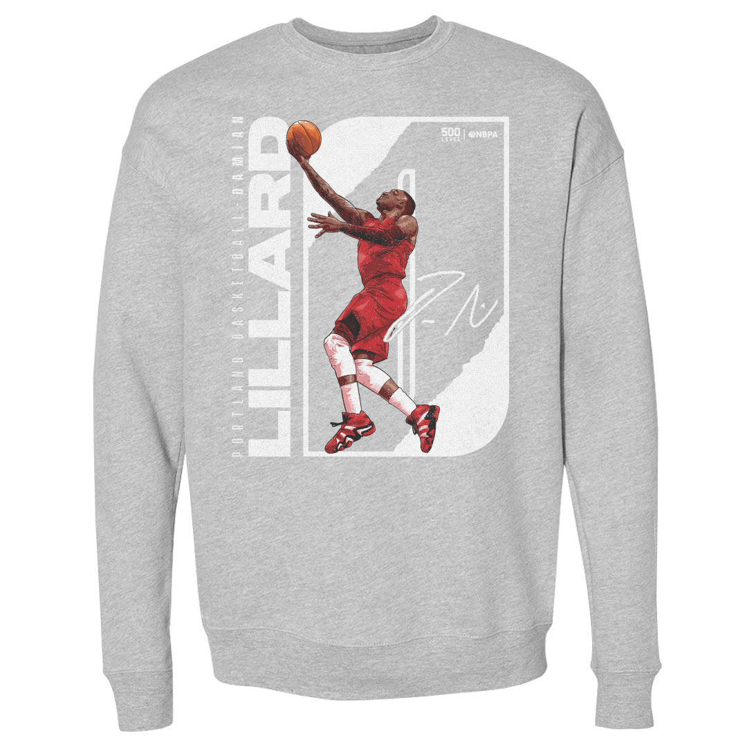 Damian Lillard Men's Crewneck Sweatshirt | 500 LEVEL