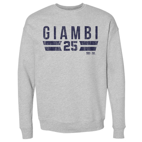 Jason Giambi Men's Crewneck Sweatshirt | 500 LEVEL