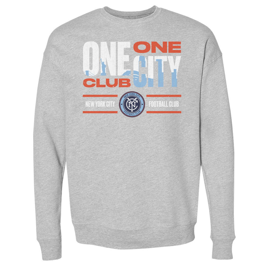 New York City FC Men&#39;s Crewneck Sweatshirt | 500 LEVEL