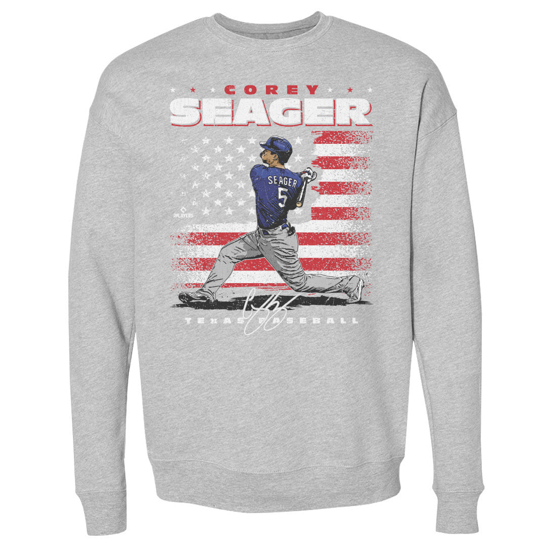 Corey Seager Men's Crewneck Sweatshirt | 500 LEVEL