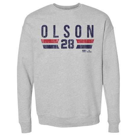 Matt Olson Men's Crewneck Sweatshirt | 500 LEVEL