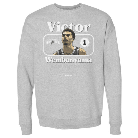 Victor Wembanyama Men's Crewneck Sweatshirt | 500 LEVEL
