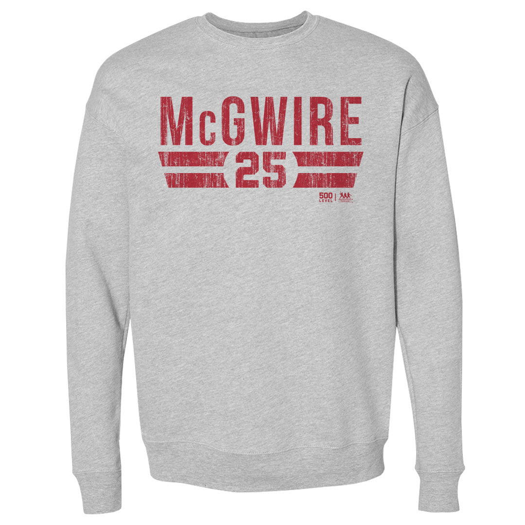 Mark McGwire Men's Crewneck Sweatshirt | 500 LEVEL