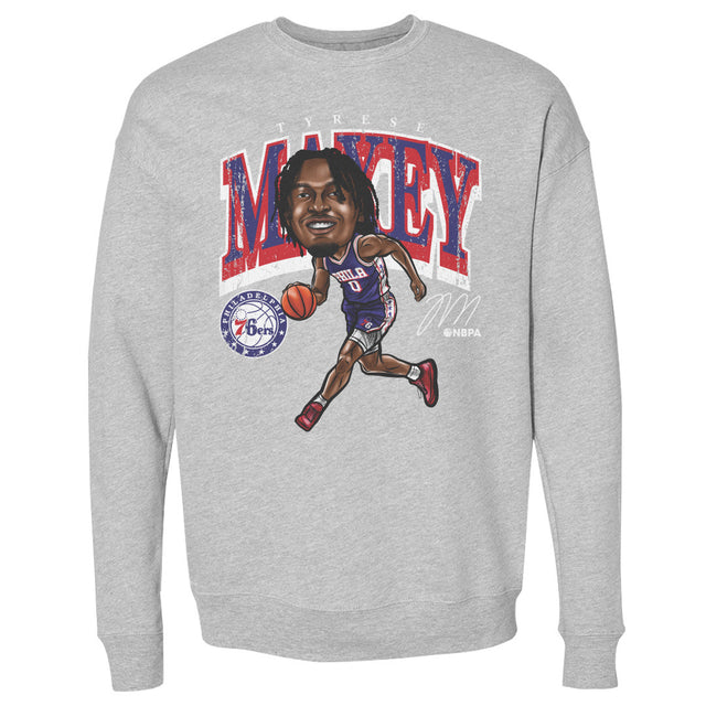 Tyrese Maxey Men's Crewneck Sweatshirt | 500 LEVEL