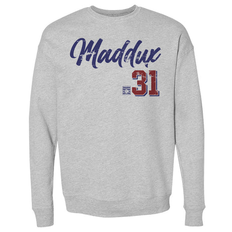 Greg Maddux Men's Crewneck Sweatshirt | 500 LEVEL
