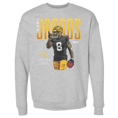 Josh Jacobs Men's Crewneck Sweatshirt | 500 LEVEL